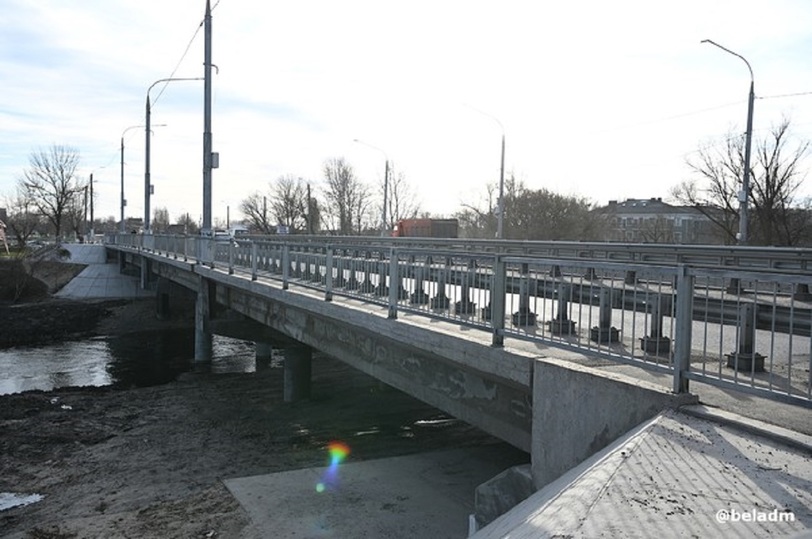 На улице Волчанской в Белгороде полностью завершили ремонт мостов На улице Волчанской в Белгороде полностью завершили ремонт мостов