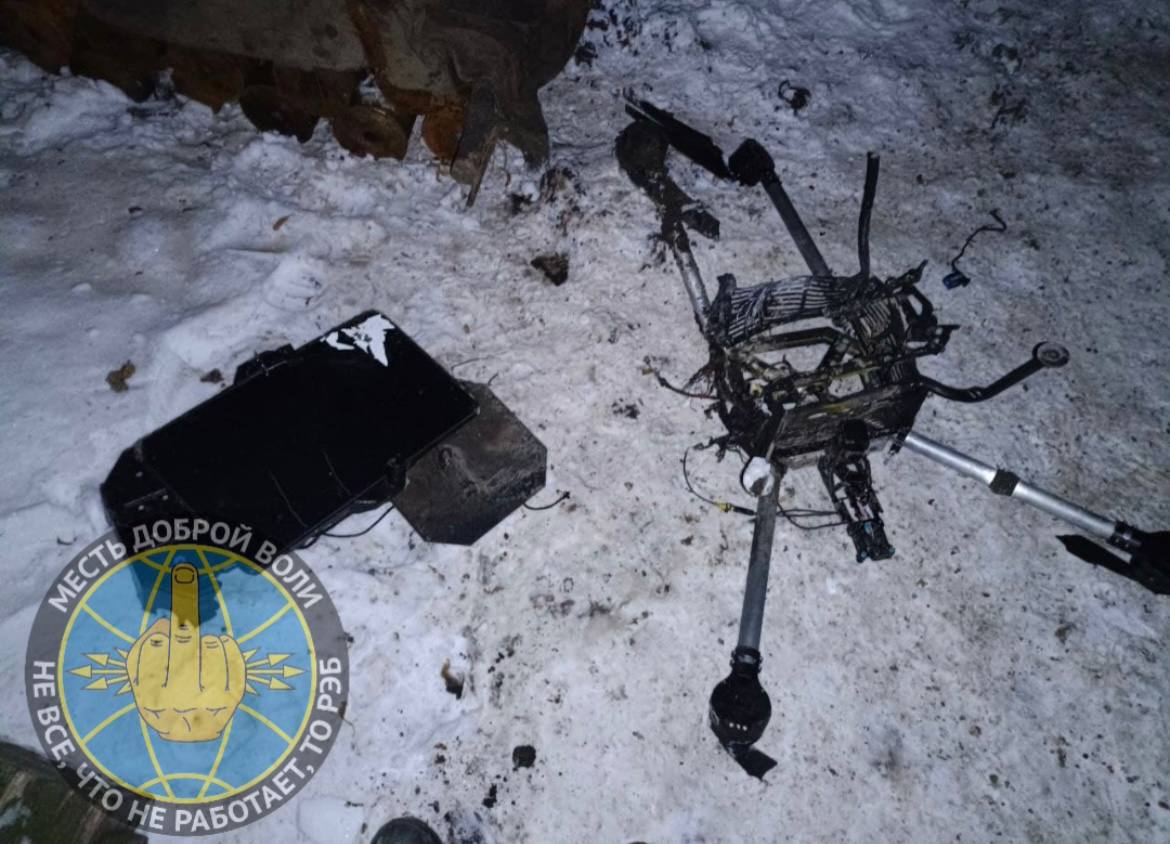 Продолжается успешная борьба с украинскими тяжелыми ночными дронами-бомбардировщиками типа «Баба Яга»