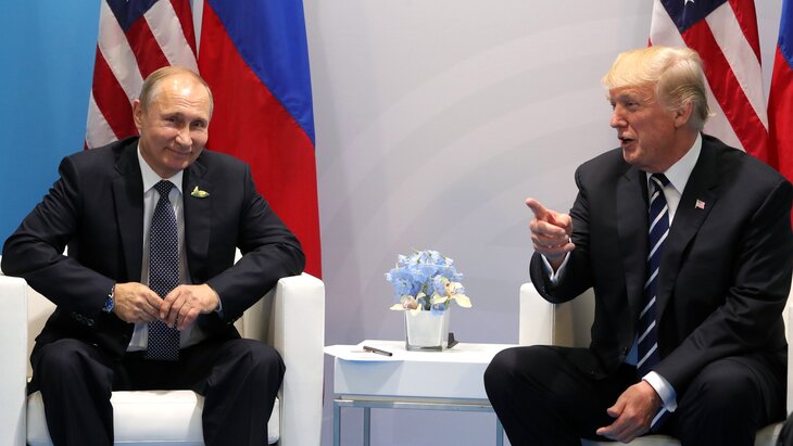 Ушаков заявил, что визиты Путина в США или Трампа в РФ пока не планируются Ушаков заявил, что визиты Путина в США или Трампа в РФ пока не планируются